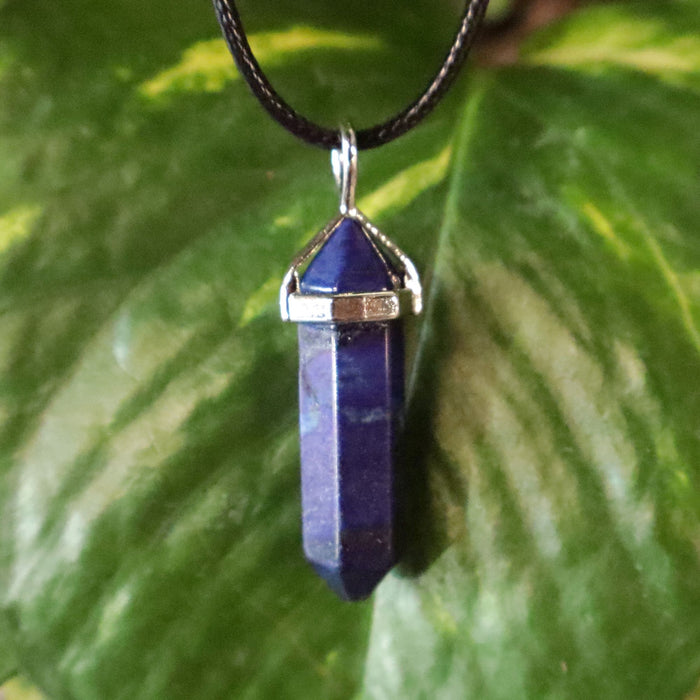 Lapis Lazuli Point Necklace