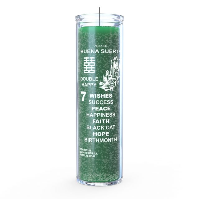 Lucky Prophet Candle - Green - 7 Day
