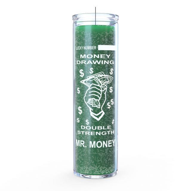 Mr. Money Don Dinero Candle - Green - 7 Day