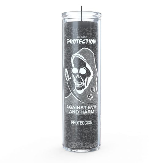 Protection Against Evil & Harm Candle - Black - 7 Day