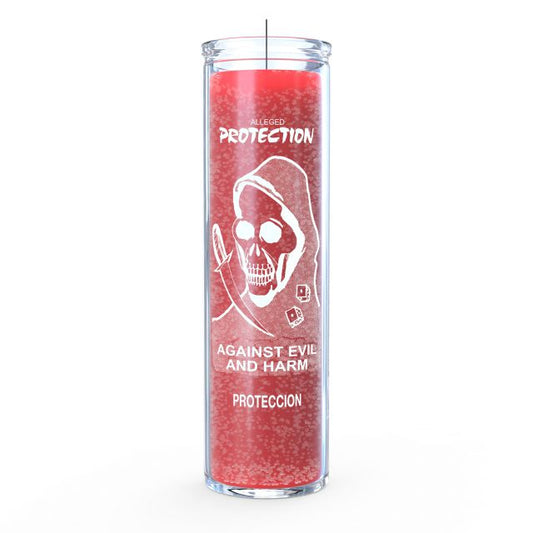 Protection Against Evil & Harm Candle - Red - 7 Day