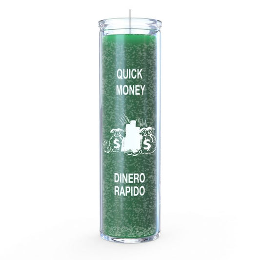 Quick Money Candle - Green - 7 Day