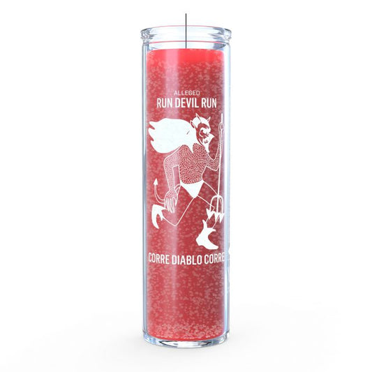 Run Devil Run Candle - Red - 7 Day