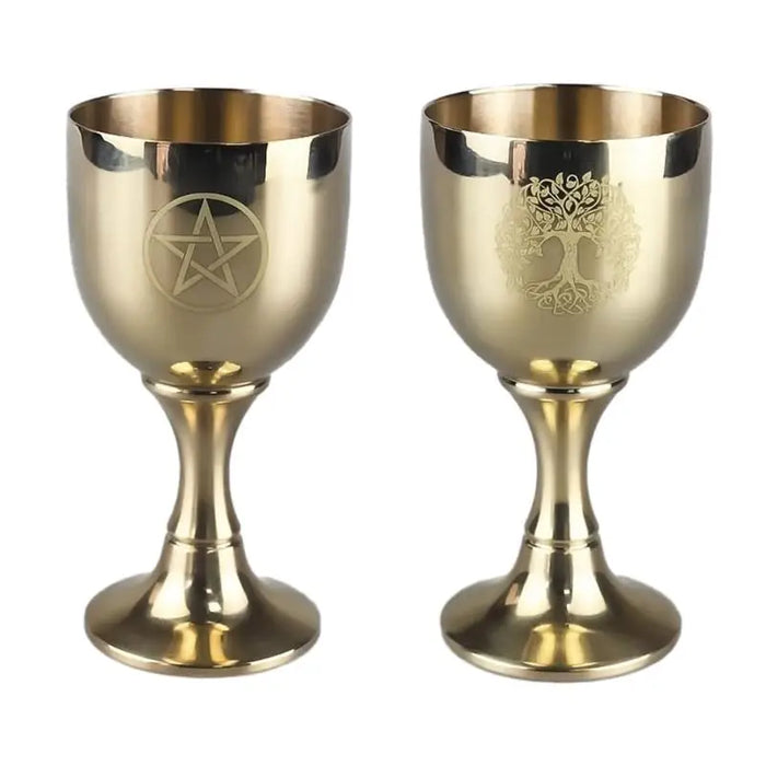 Vintage Holy Water Cup Coppers Goblet