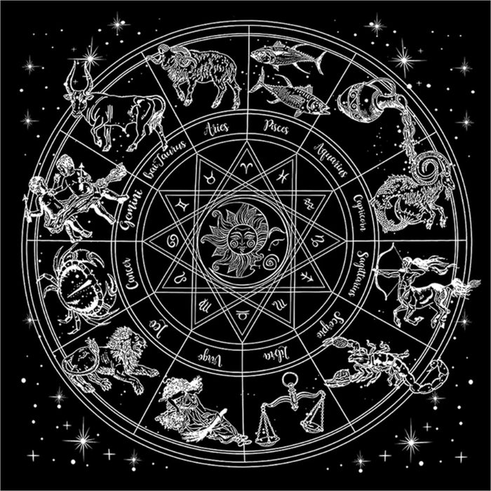 Velvet Astrology Tarot Cloth