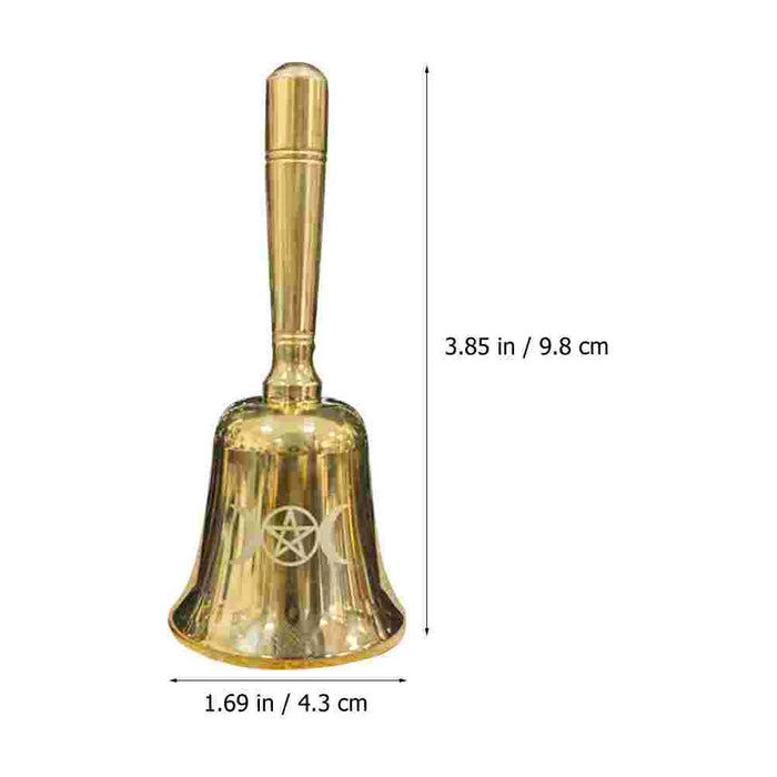 Bell Bells Altar Hand Ritual Brass