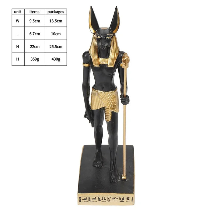 Creative Egypt Anubis Resin Crafts Ornament