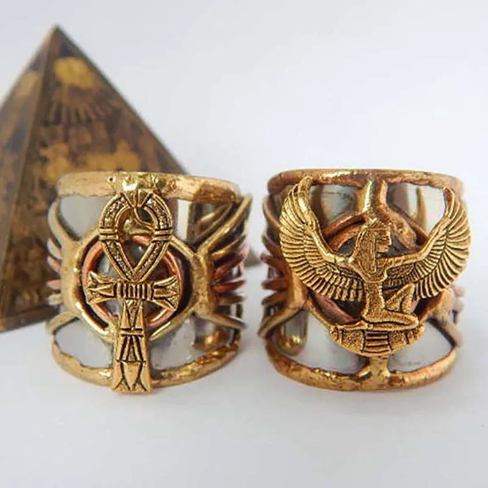 Ancient Egyptian Wings Finger Rings