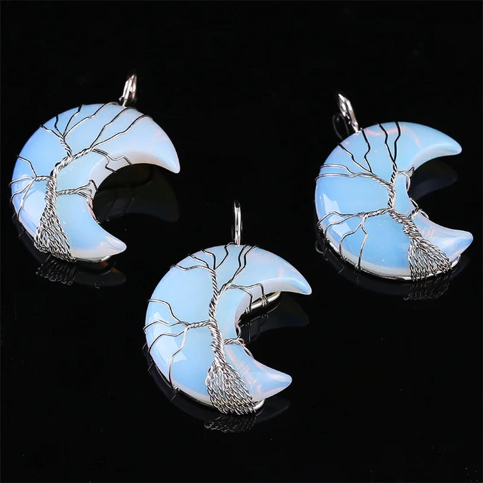 Tree of Life Wired Wrapp Pendant Necklace