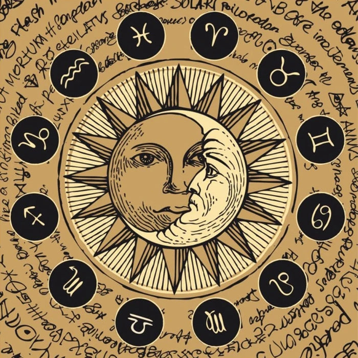 Altar Tarot Cloth Sun & Moon