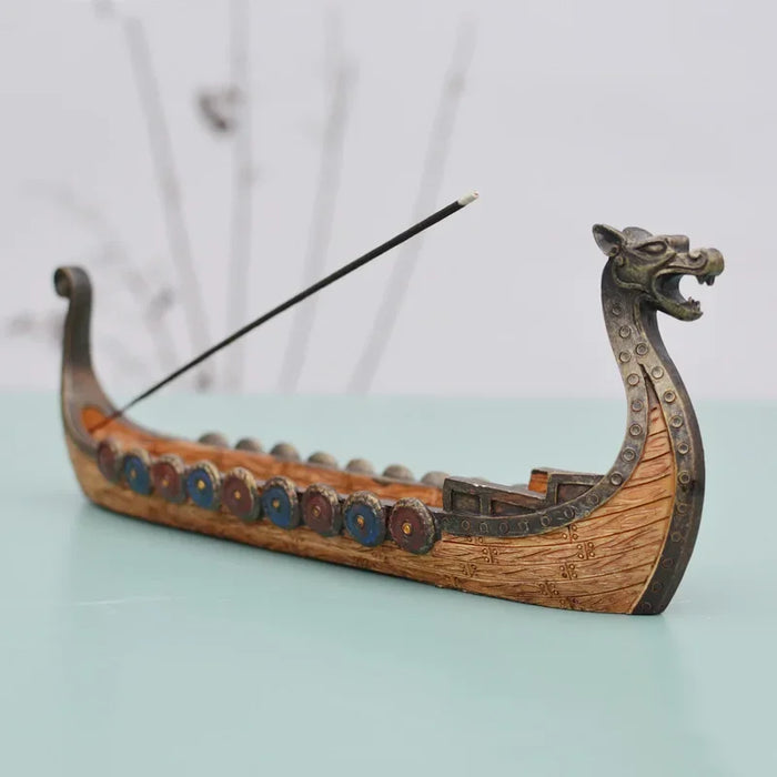 Dragon Boat Incense Stick Holder Burner