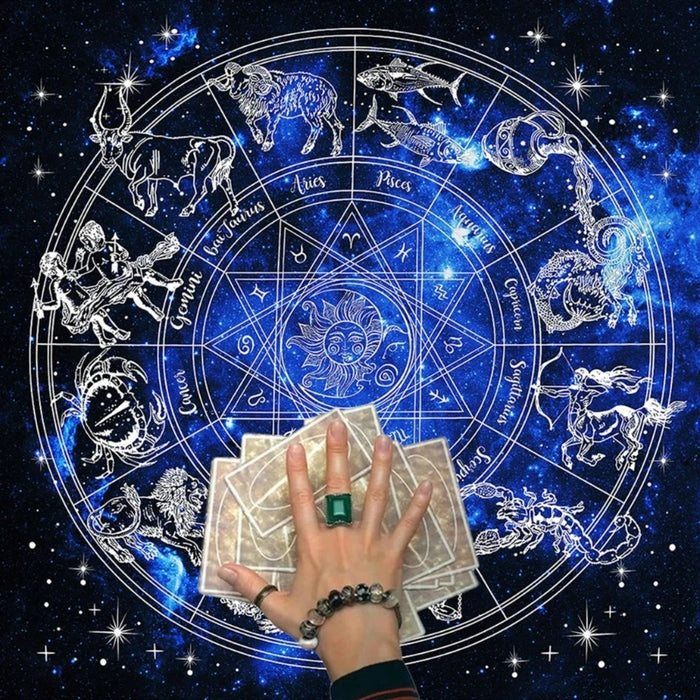 Velvet Astrology Tarot Cloth