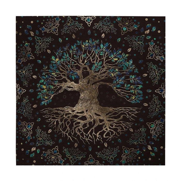 Tree of Life Tarot Tablecloth Altar Cloth