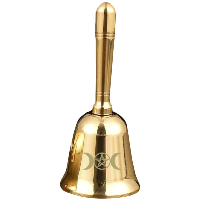 Bell Bells Altar Hand Ritual Brass