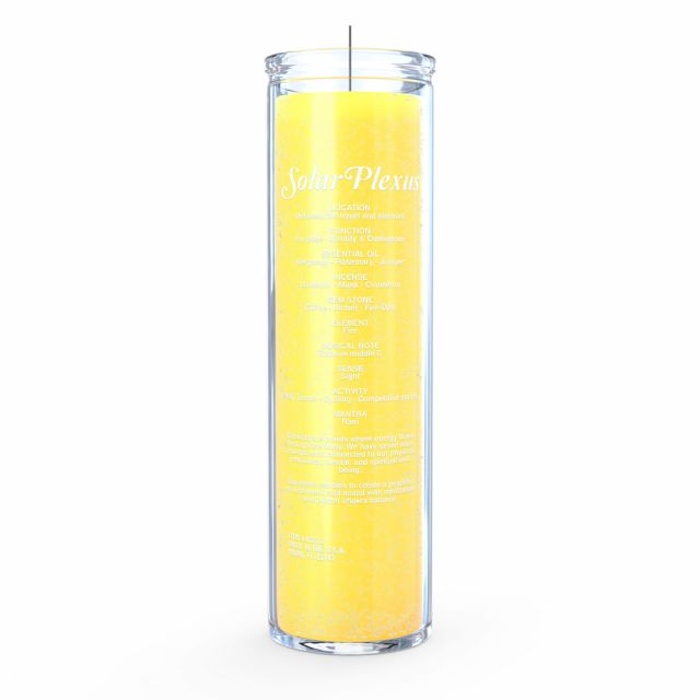 Solar Plexus Candle - Yellow - 7 Day