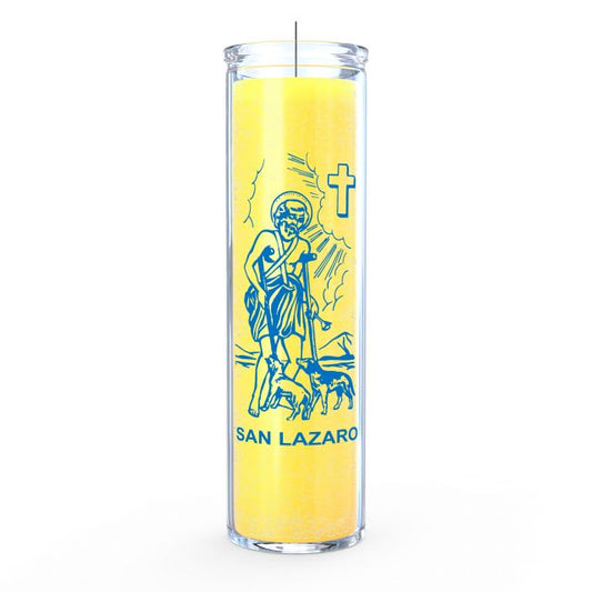 St. Lazaro Candle - Yellow - 7 Day