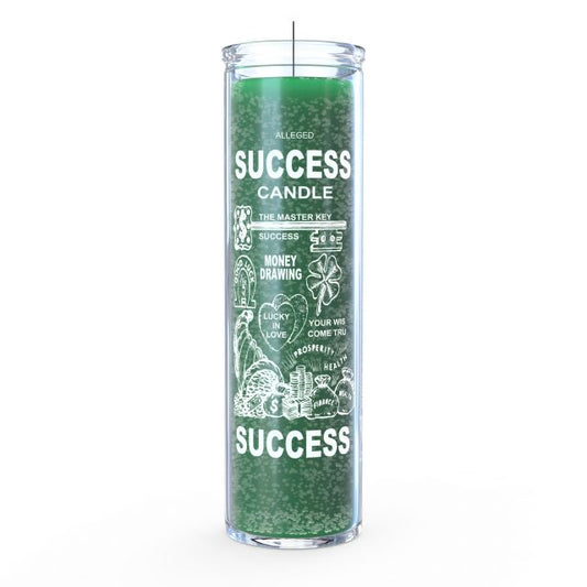 Success Candle - Green - 7 Day