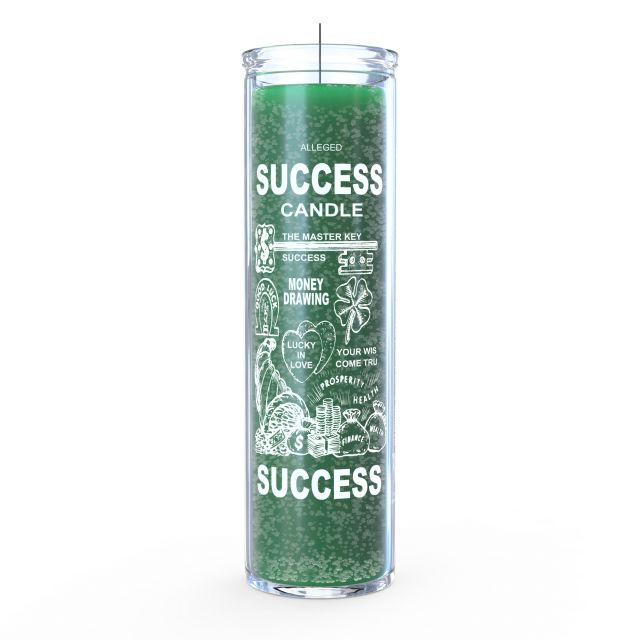 Success Candle - Green - 7 Day