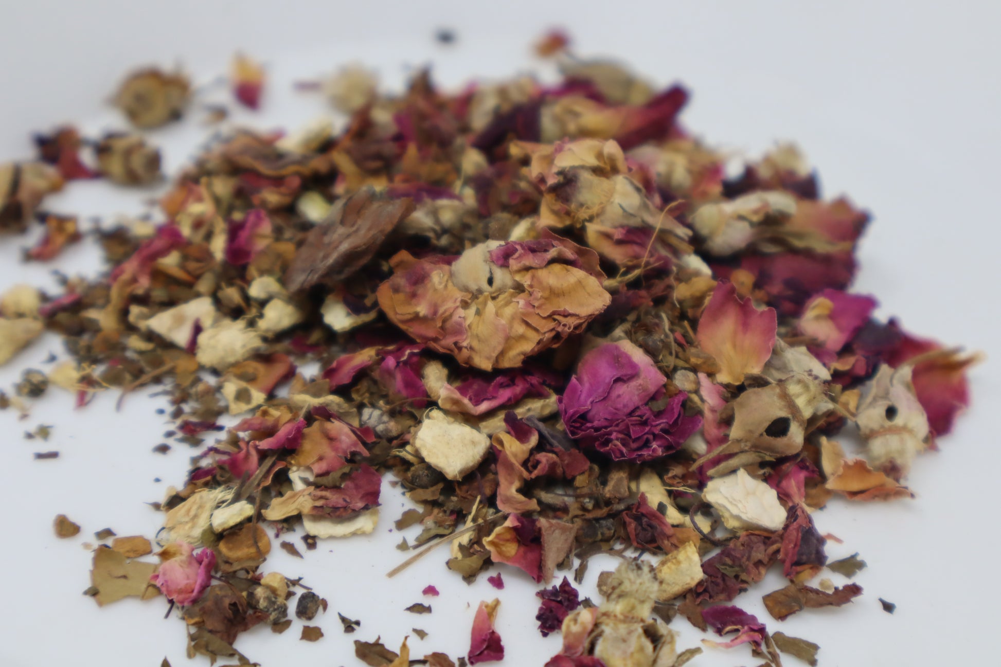 Organic Tulsi Rose Herbal Tea 