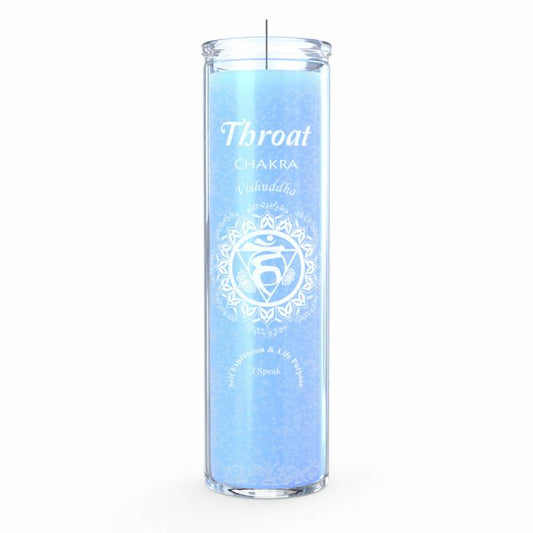Throat Chakra Candle - Light Blue - 7 Day