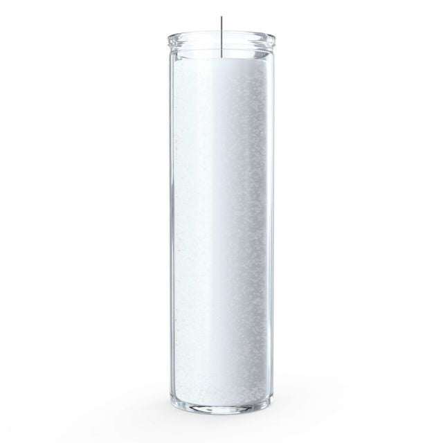 White Plain Candle - 7 Day