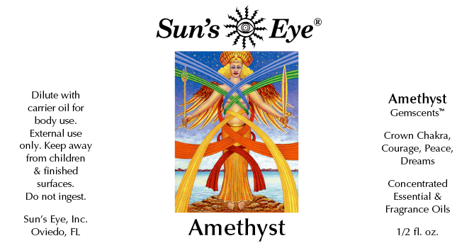 Amethyst Essential Oil - Sun's Eye