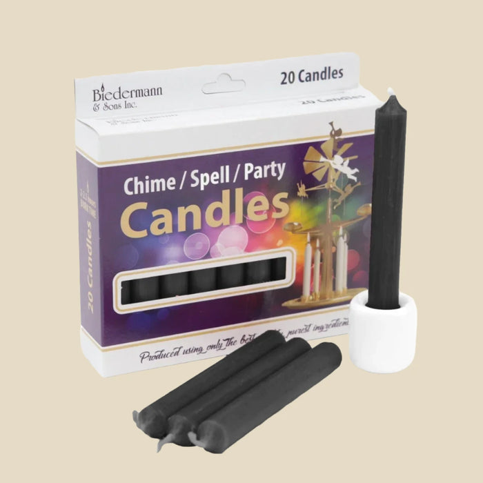 Black Chime Candle