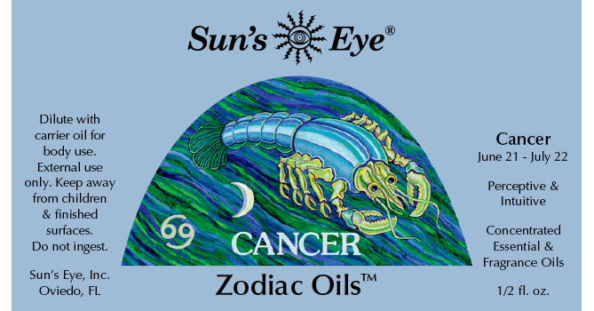 Cancer Zodiac Essential Oil - Sun's Eye