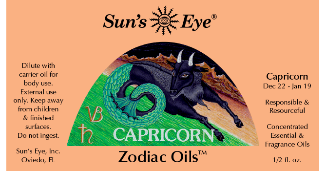 Capricorn Zodiac Essential Oil - Sun's Eye