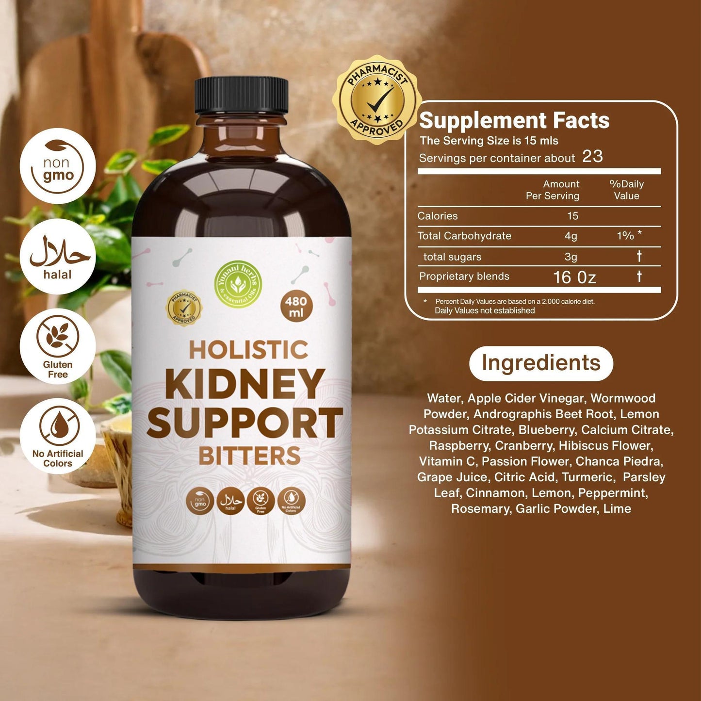 Kidney Support Bitters