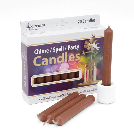 Brown Chime Candle