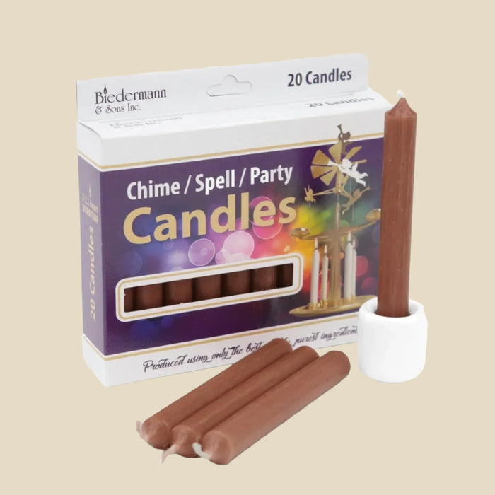 Brown Chime Candle