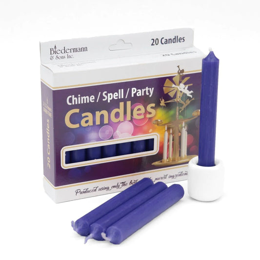 Blue Chime Candle