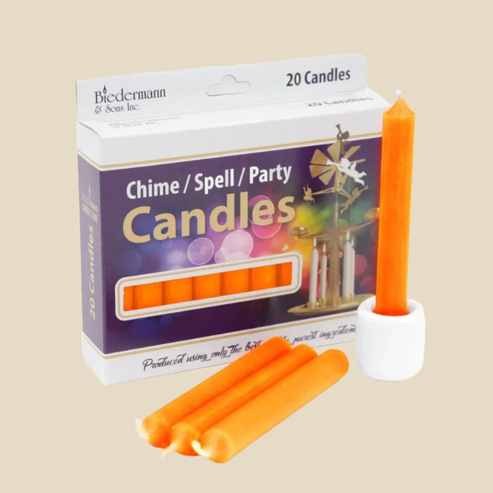 Orange Chime Candle