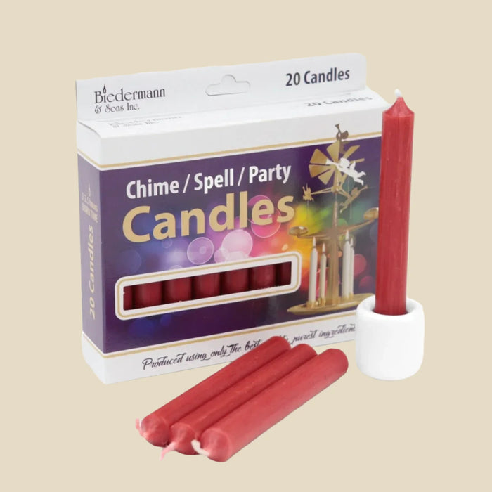 Red Chime Candle