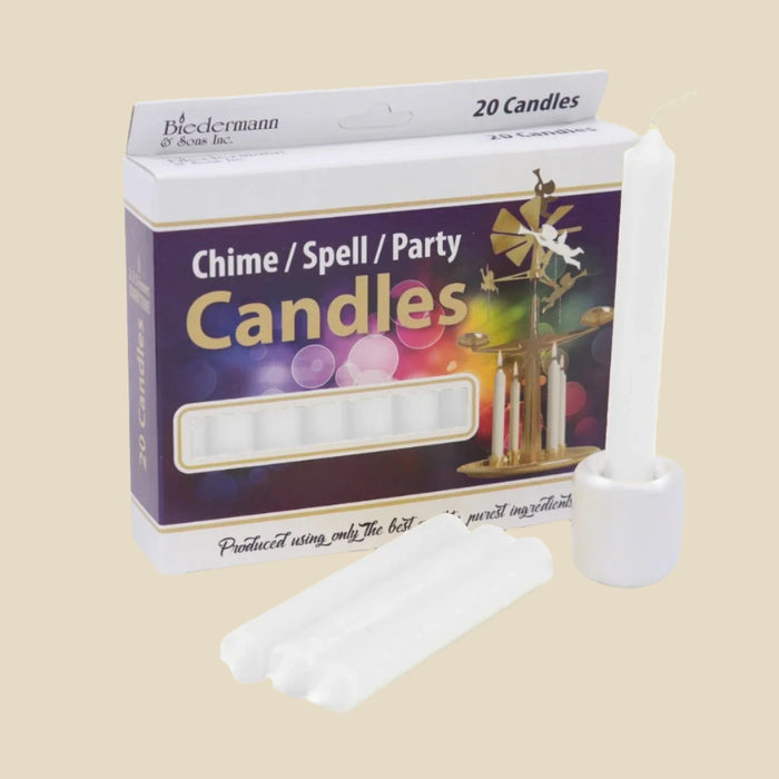 White Chime Candle