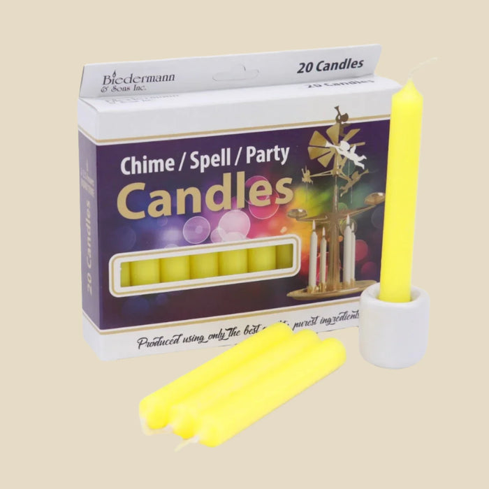 Yellow Chime Candle