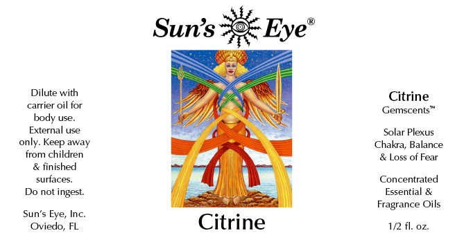 Citrine Essential Oil - Sun's Eye
