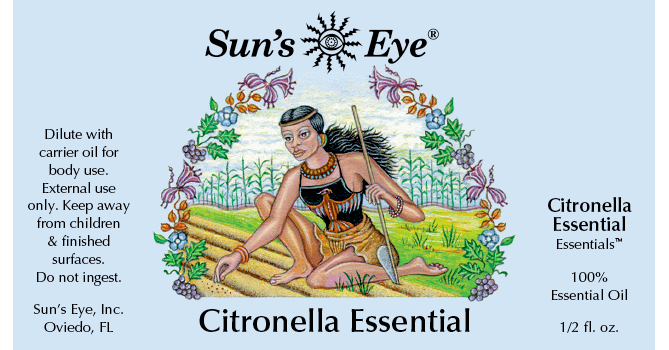 Citronella Essential Oil - Sun's Eye