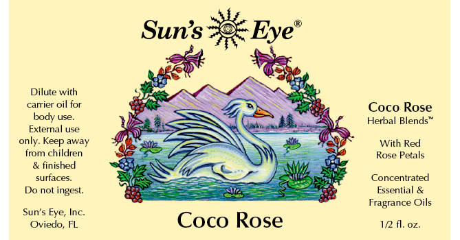 Coco Rose Essential Oil - Sun's Eye