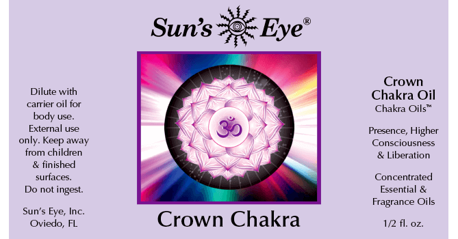 Crown Chakra Essential Oil - Sun's Eye