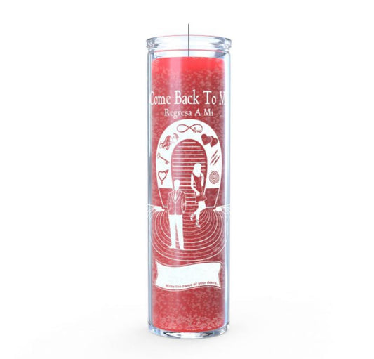Come Back To Me Candle - Red - 7 Day