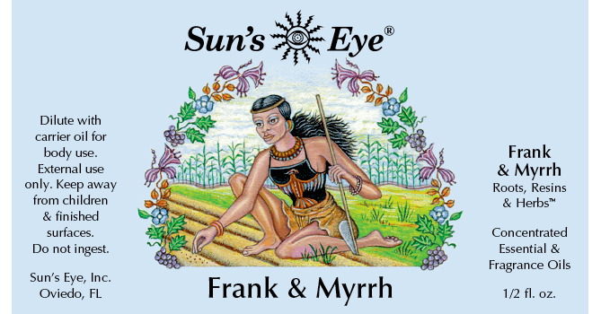 Frank And Myrrh Essential Oil - Sun's Eye