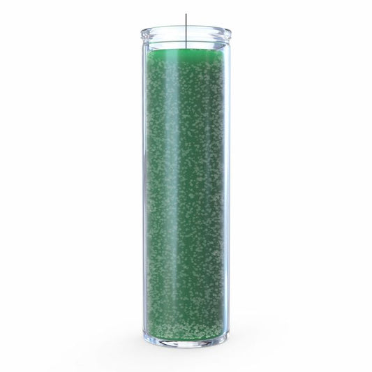 Green Plain Candle - 7 Day
