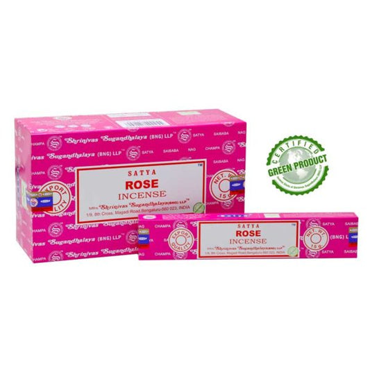 Rose Incense Sticks (15g) Satya